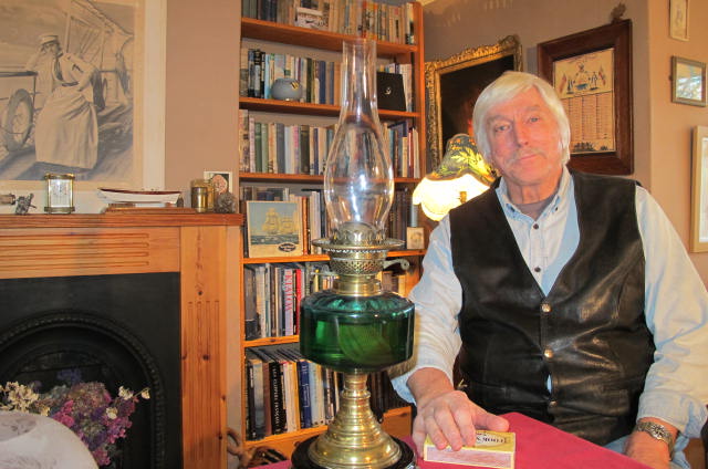 Reflections on how to light an oil lamp ~ and how Downton Abbey got it wrong