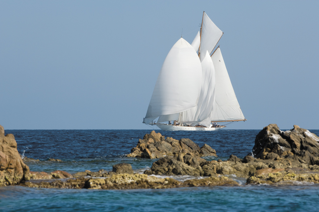 The long leg on Eleonora in the Caribbean 600 race