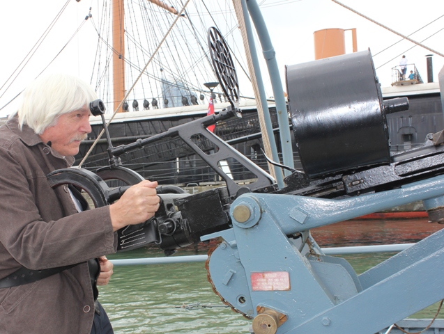 Tom Cunliffe learns about the role HMS Medusa played in World War II when visiting the vessel.