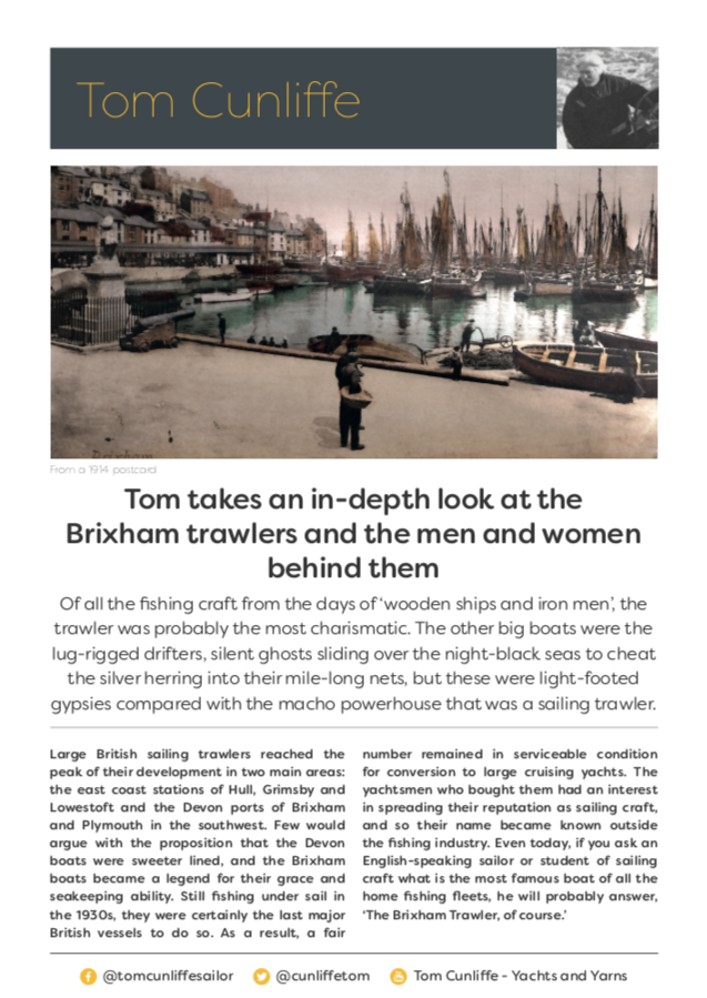 Brixham Trawlers and the life of a West-country Town