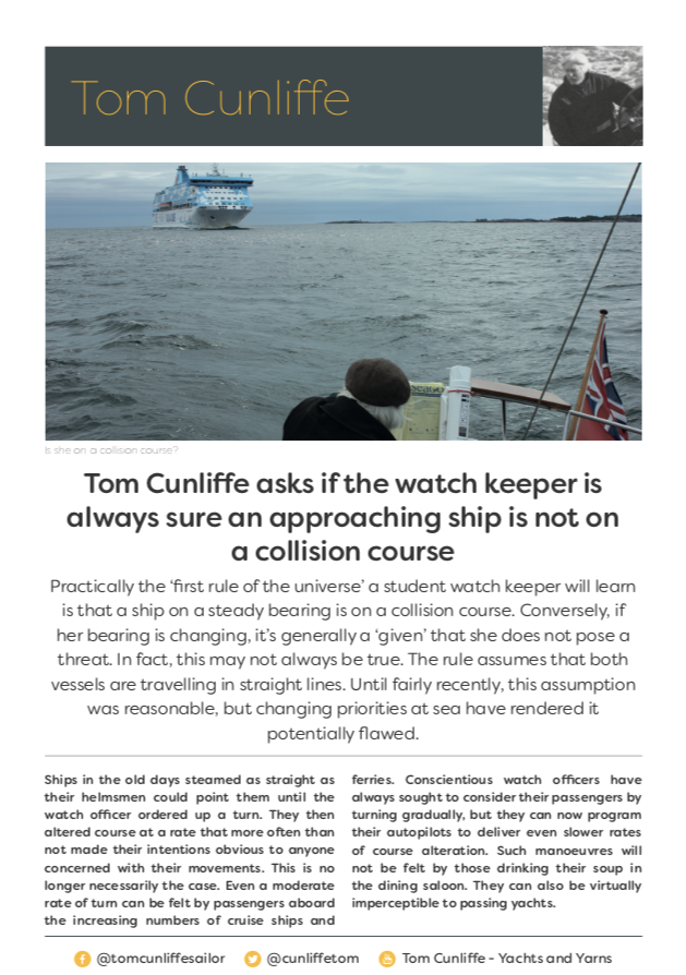 Collision course