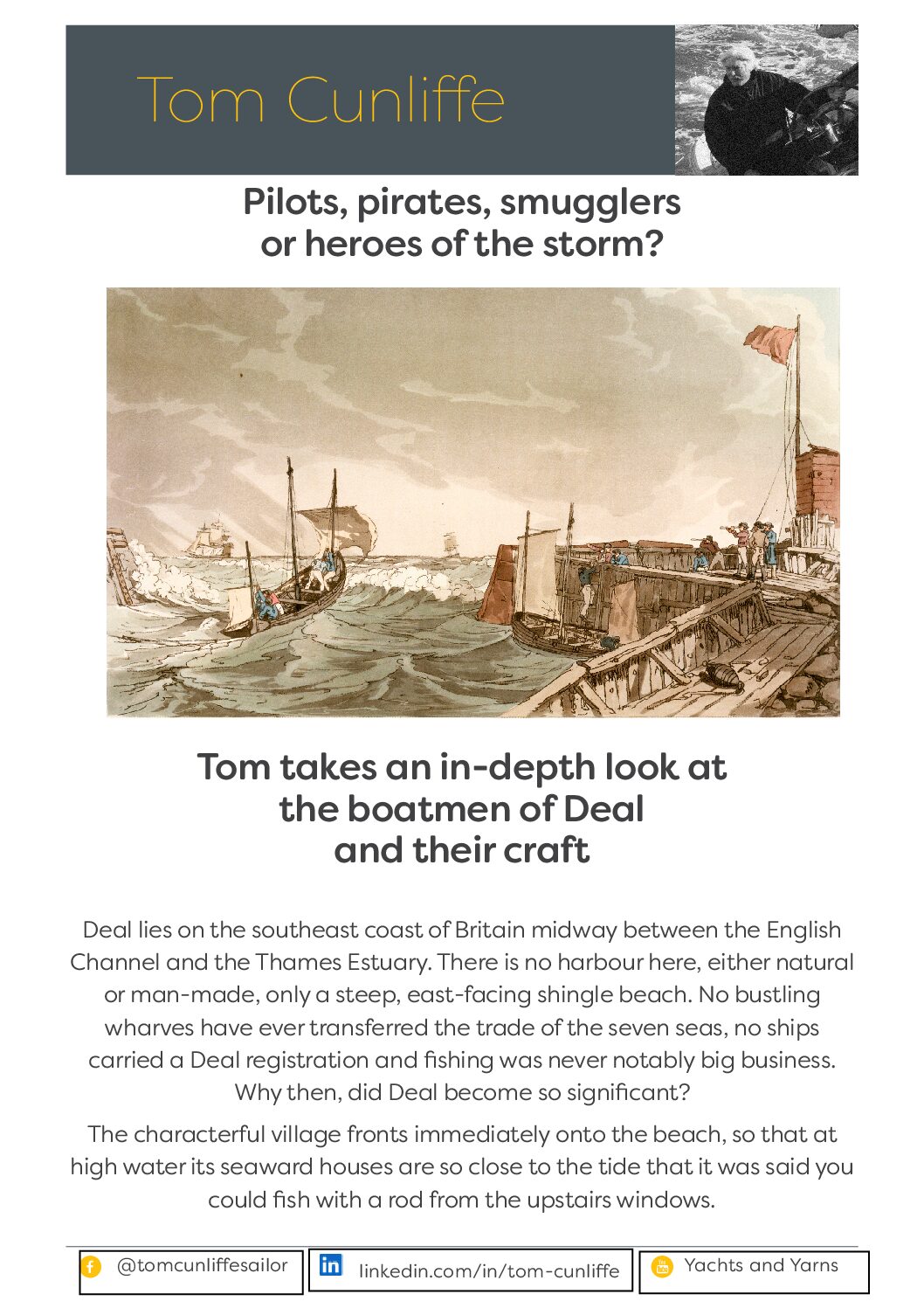 Pilots, pirates, smugglers or heroes of the storm?